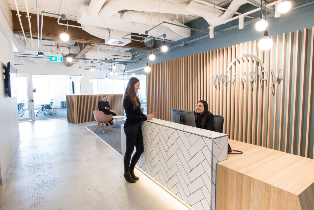 Workday Melbourne Workplace Fitout