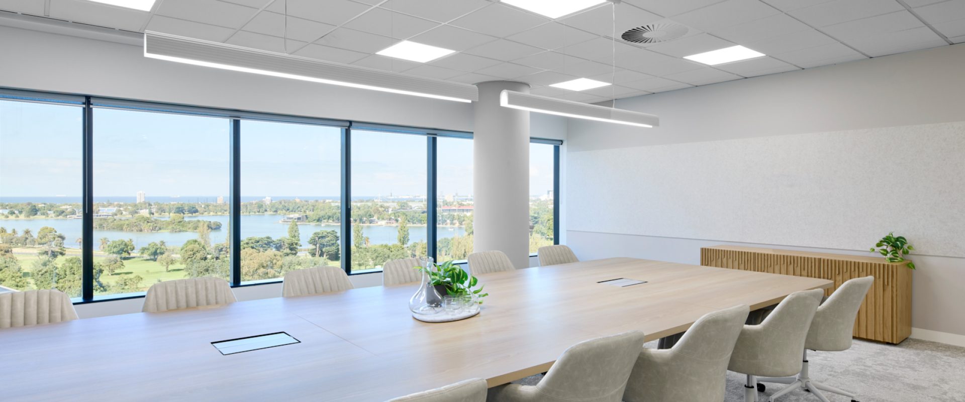 cachet speculative suite design_melbourne boardroom light